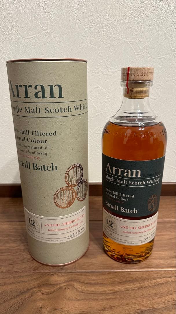 アランスモールバッチ12年　シェリーバット