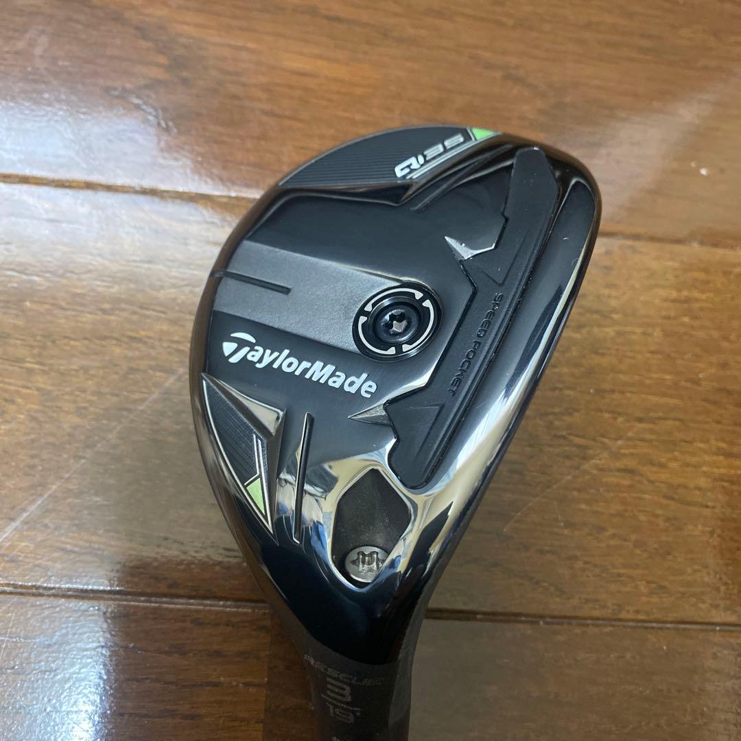 テーラーメイド Qi35 レスキュー 3U 3番 19度 ヘッドのみ 美品