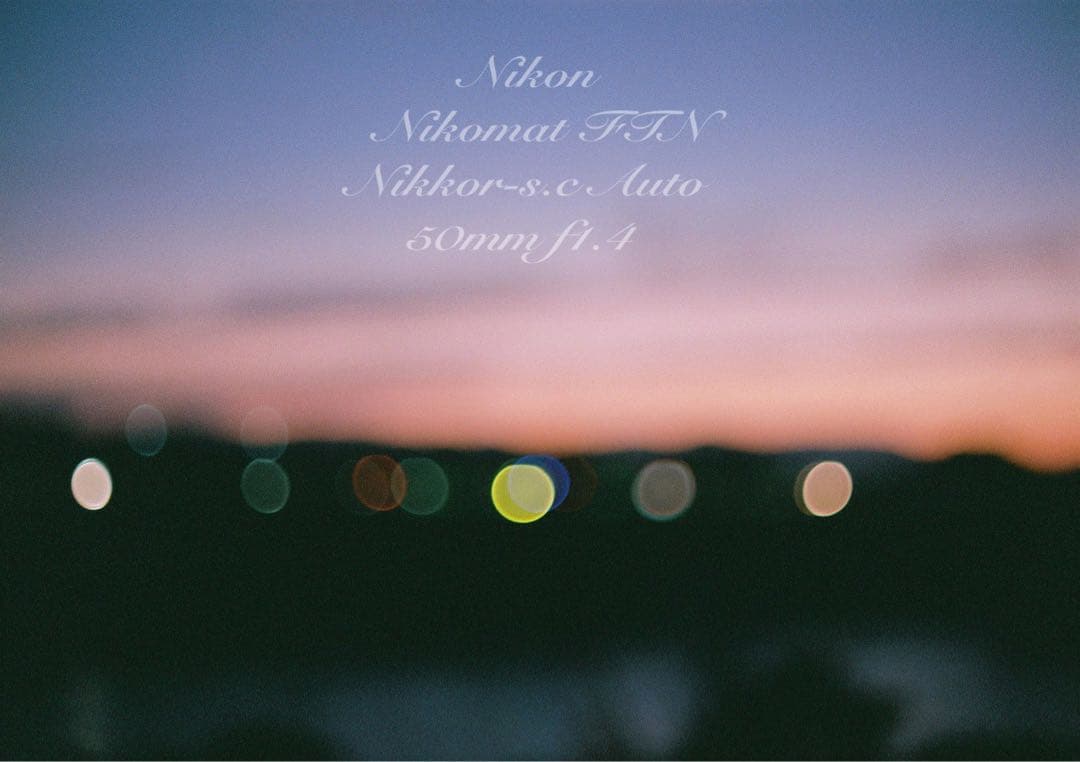 ニコン FTN &ニッコール f1.4★完動品！動作確認済＊返品保証付＊作例多数