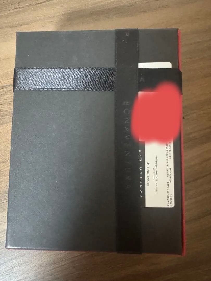 びび⭐︎BONAVENTURA ラウンドジップ スマートキーケース ブラック