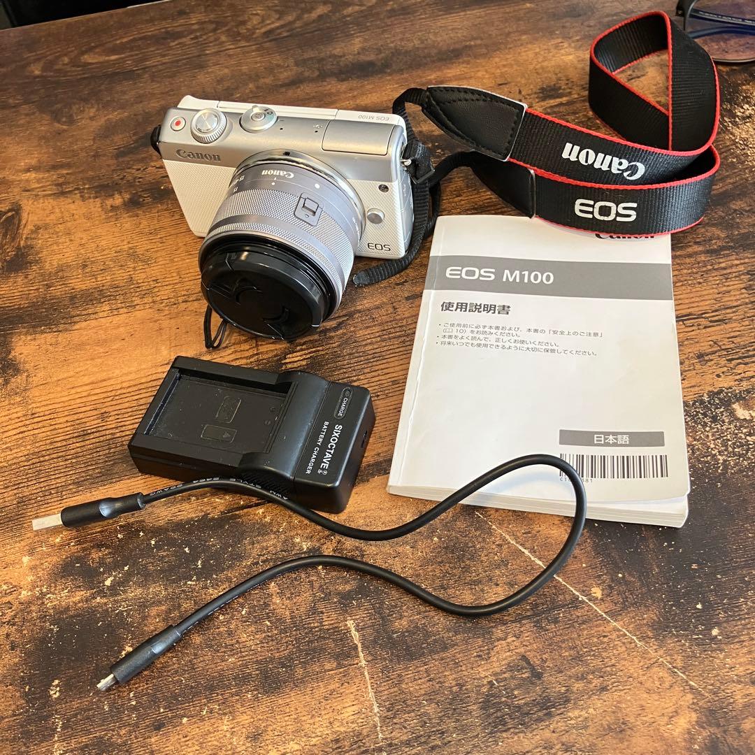 Canon EOS M100 ミラーレスカメラ