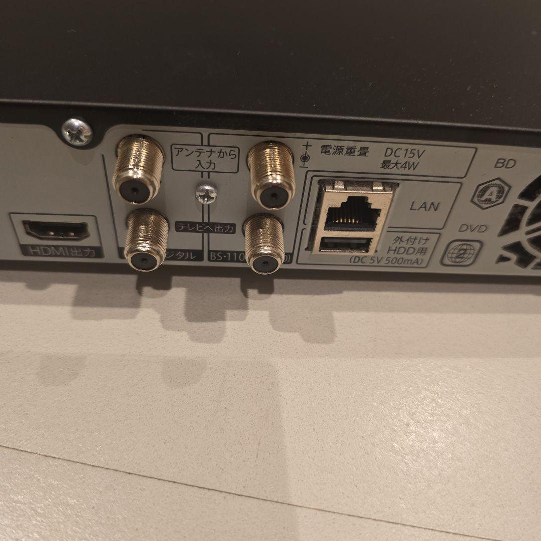 【ジャンク品】SHARP　ブルーレイディスクレコーダー　２B-C20DW1