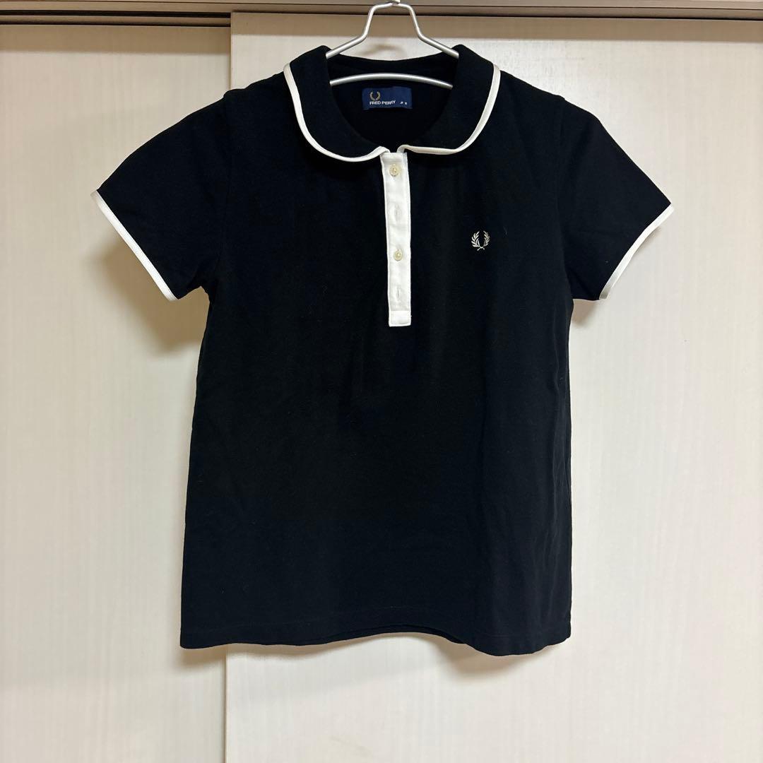 【希少】FRED PERRY ブラックポロシャツ 半袖