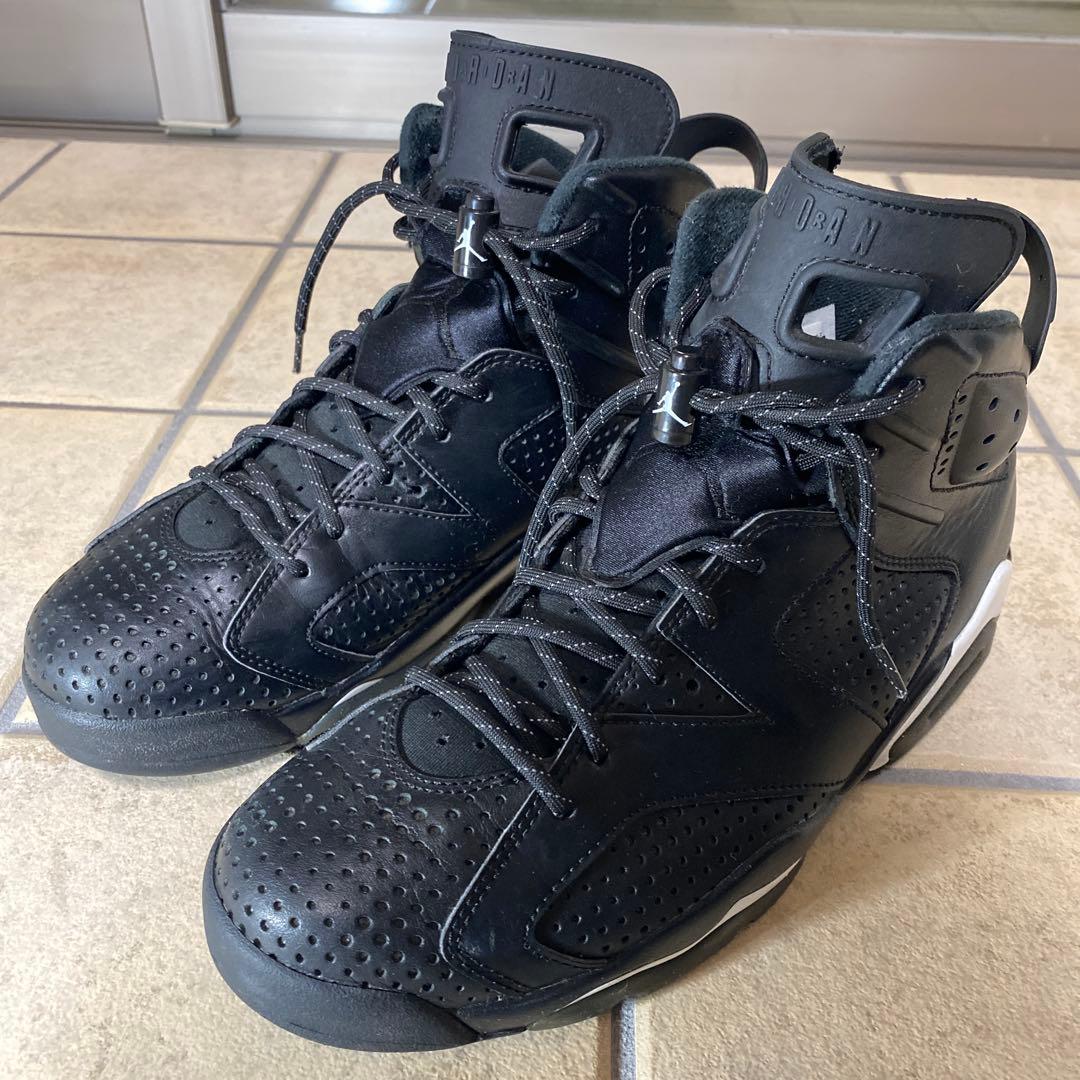 シューズ(男性用) NIKE AIR JORDAN 6 RETRO BLACK CAT