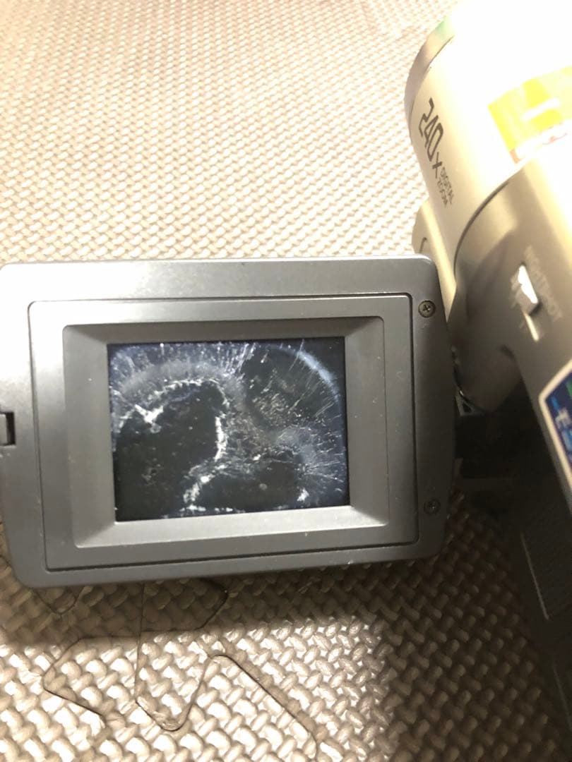 SONY Handycam 240倍デジタルズーム（未開封テープ5本付き）