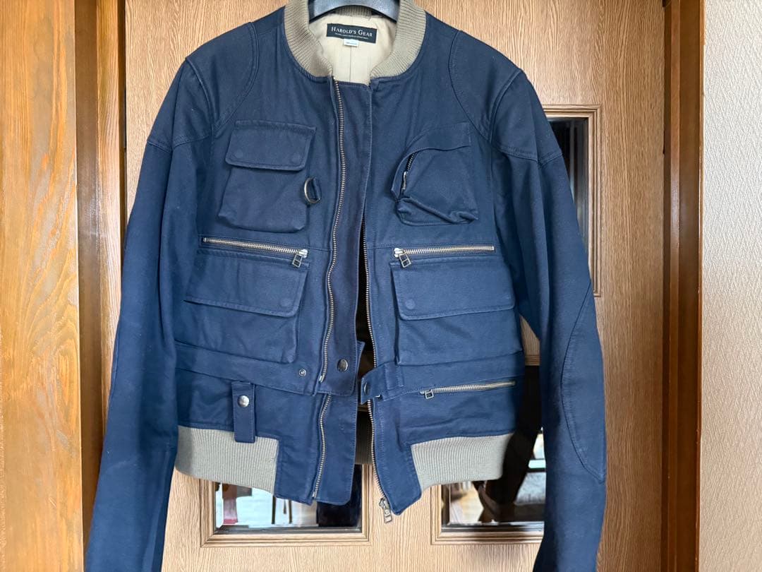 y*i様 希少 HAROLD'S GEAR ハロルズギア　ジャケット　紺色　ミデ