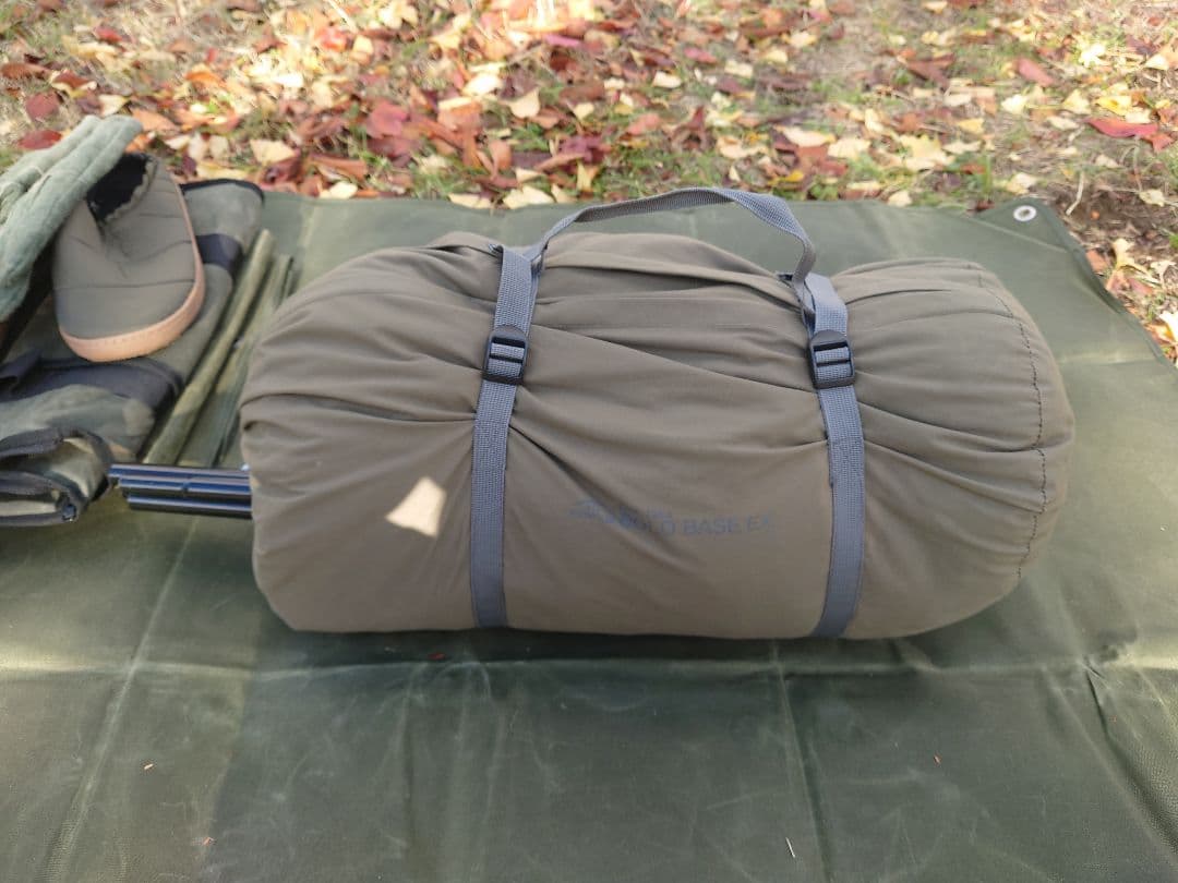 BUNDOKソロベースEX フロントウォール　二又ポール2セット付き　オマケ多数