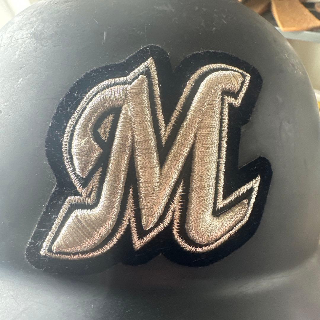 千葉ロッテ　高濱卓也　実使用ヘルメット