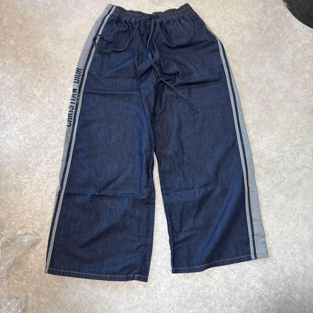 Christian Dior デニム ワイドパンツ