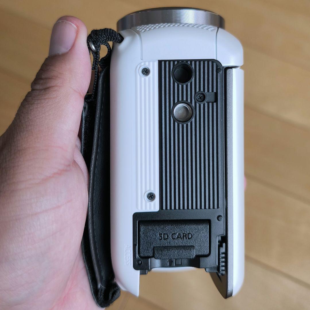 【完品・極美品】パナソニック HC-V480MS-W　デジタルハイビジョンカメラ