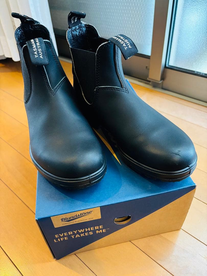 【美品】Blundstone サイドゴア レインブーツ レディース