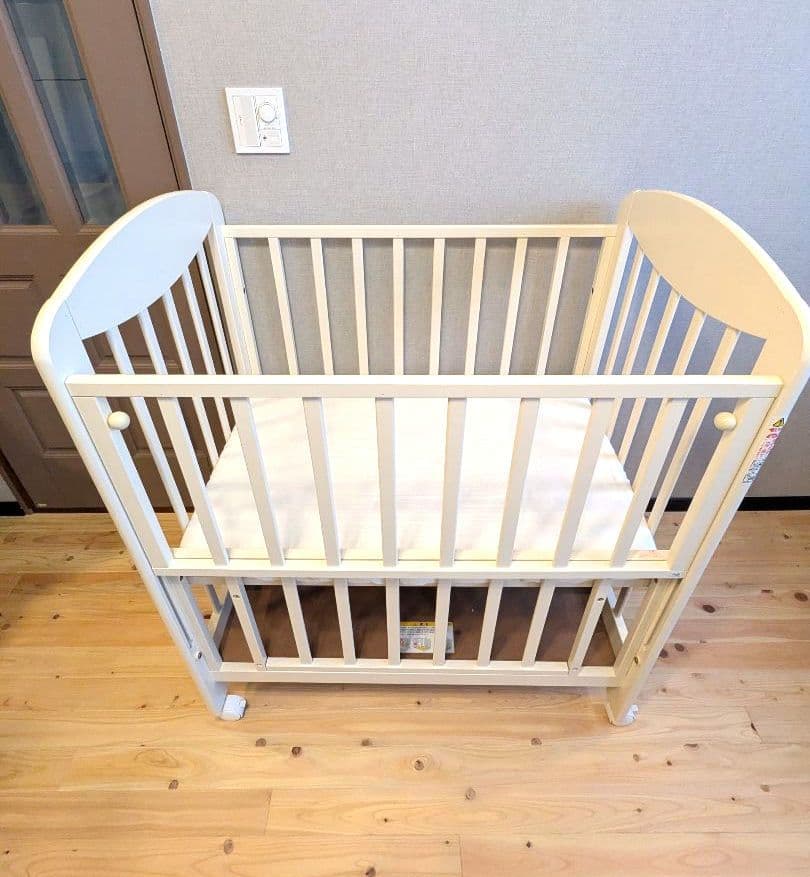 KATOJI ベビーベッド ミニベビーベッド　サンデシカのマットレス付き