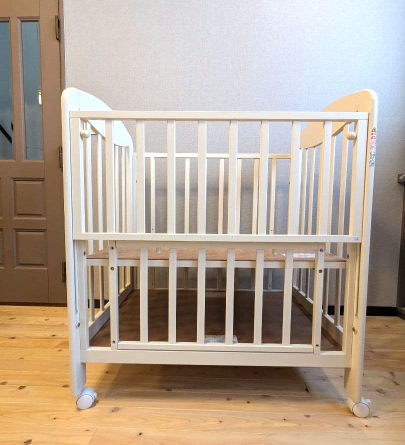 KATOJI ベビーベッド ミニベビーベッド　サンデシカのマットレス付き