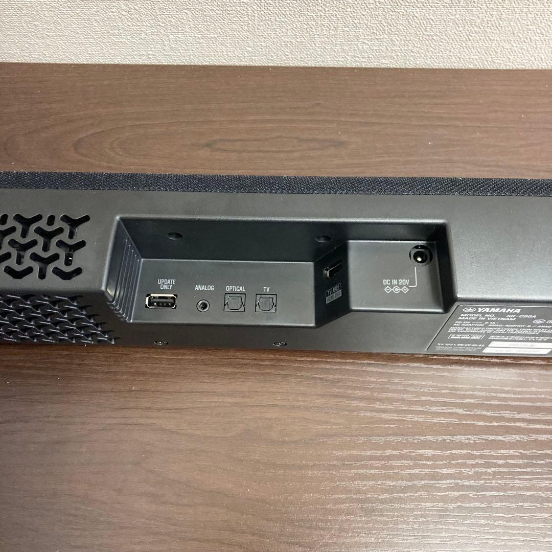 【2023年製】YAMAHA サウンドスピーカー SR-C20A ブラック
