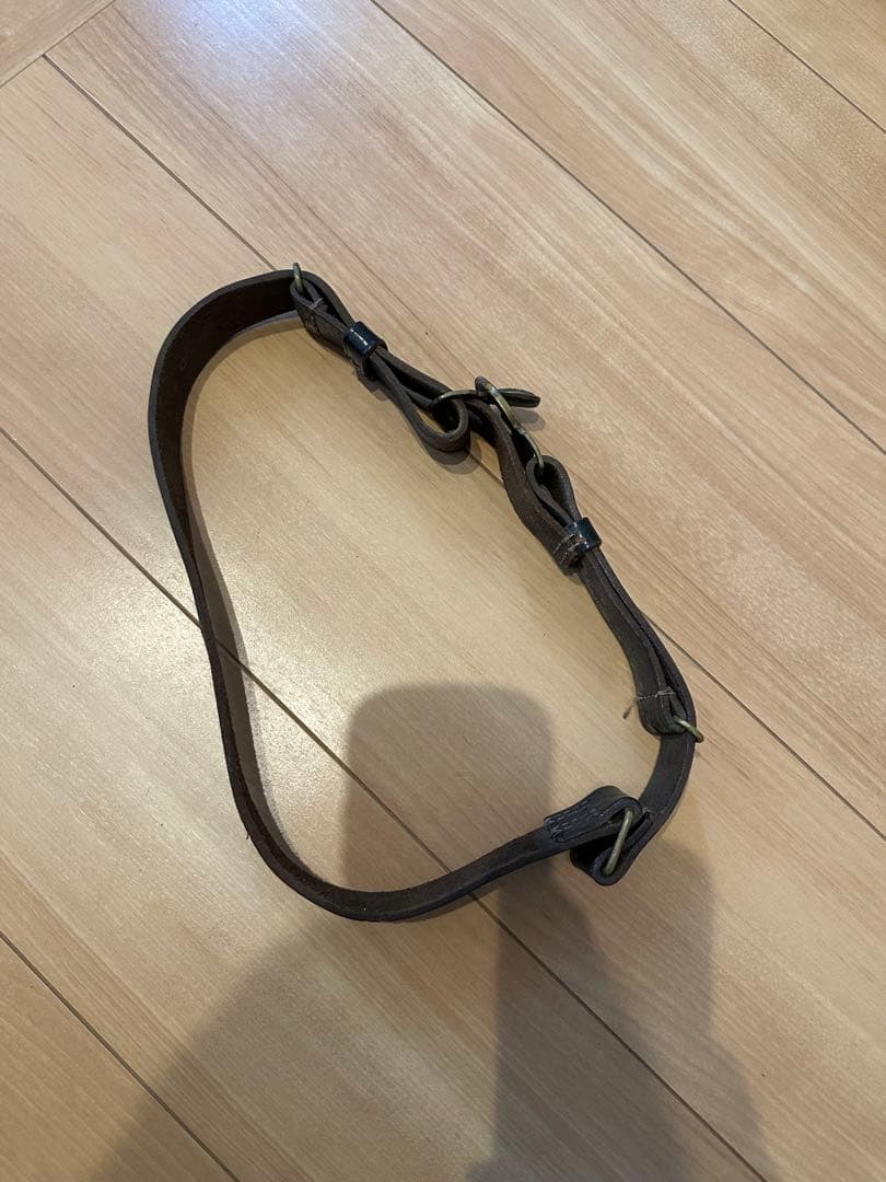 大日本帝国陸軍用軍装ベルト　　　当時物　骨董品