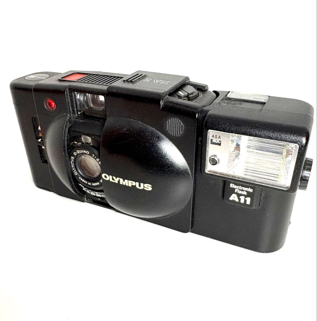 ★ フラッシュOK★ OLYMPUS XA2 + A11