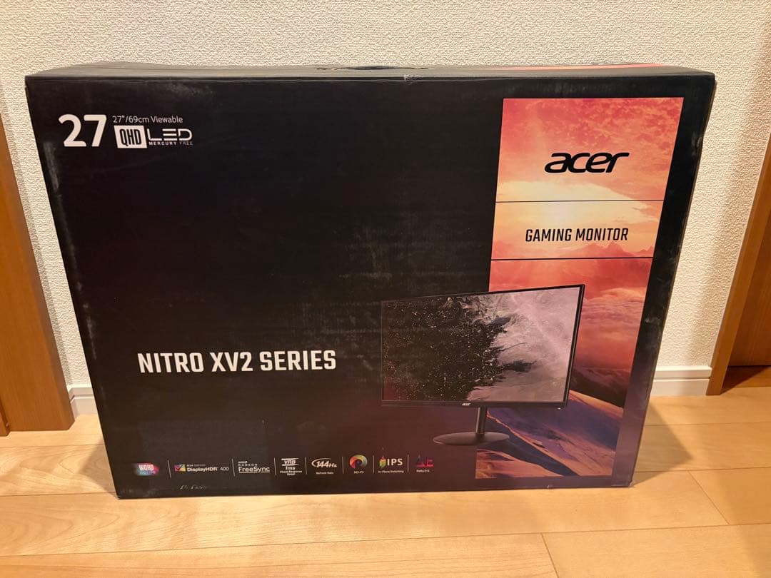 Acer ゲーミングモニター　XV272UPbmiiprzx