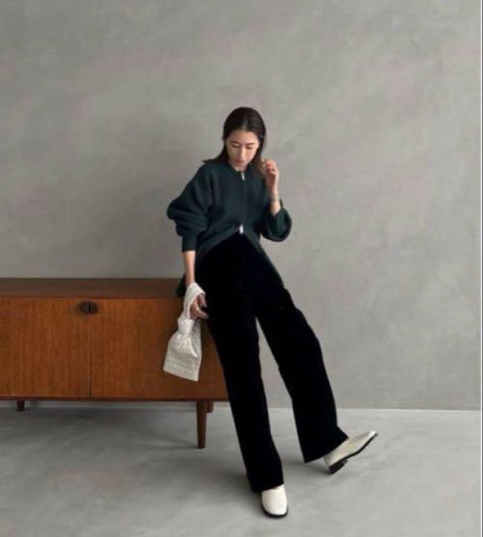 CLANE 田中みな実 COLOR LINE VELOR PANTS