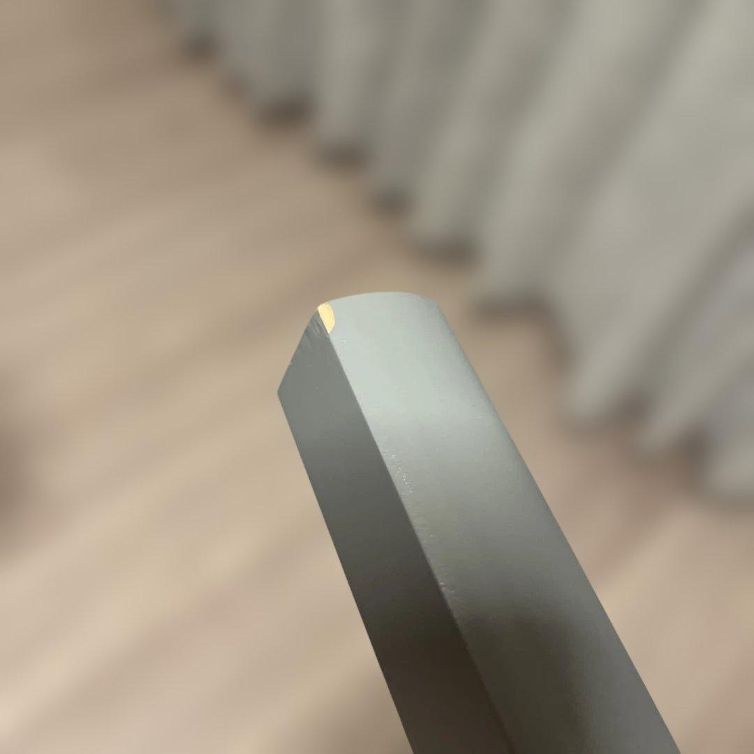 キンタロー　ベビーベッド　ミニアン　ライトグレー　組立使用説明書付き