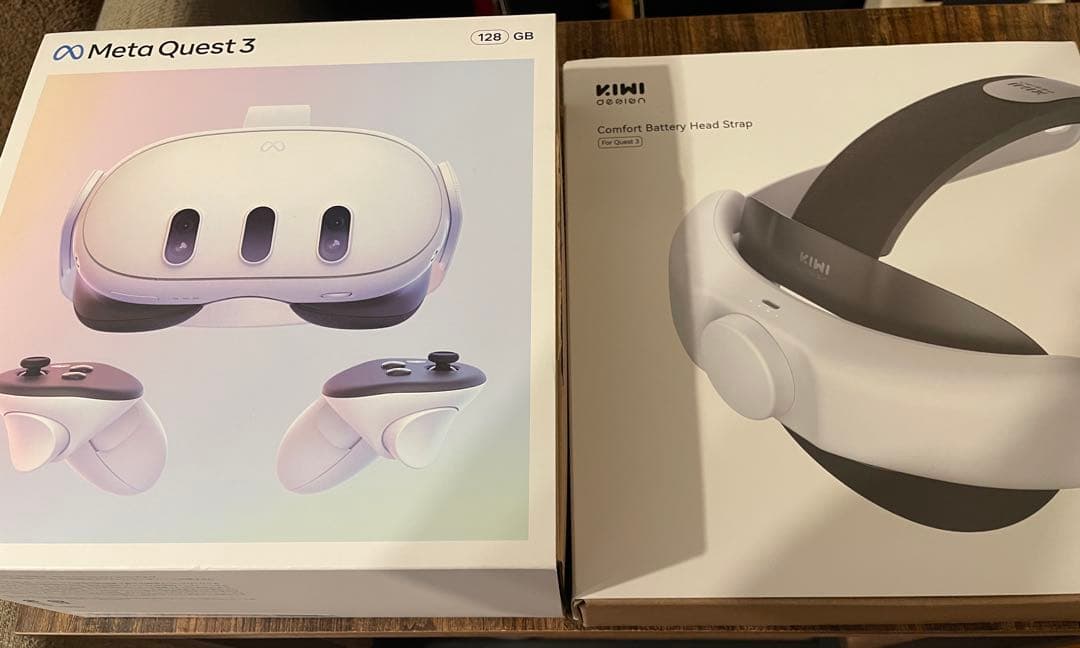  Quest 3 128GB 本体+バッテリーストラップセット 動作確認