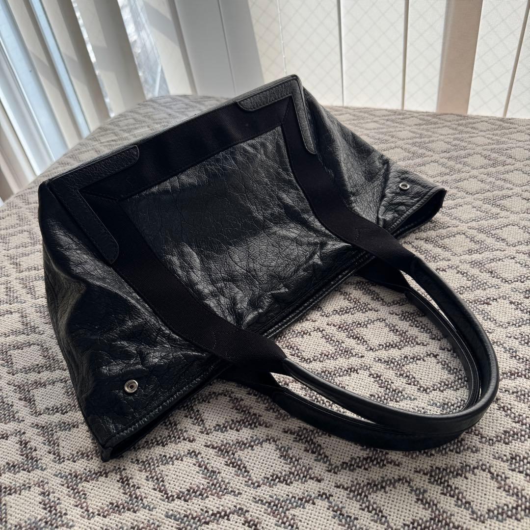 BALENCIAGA ネイビーカバス エクスクルーシブライン BLACK