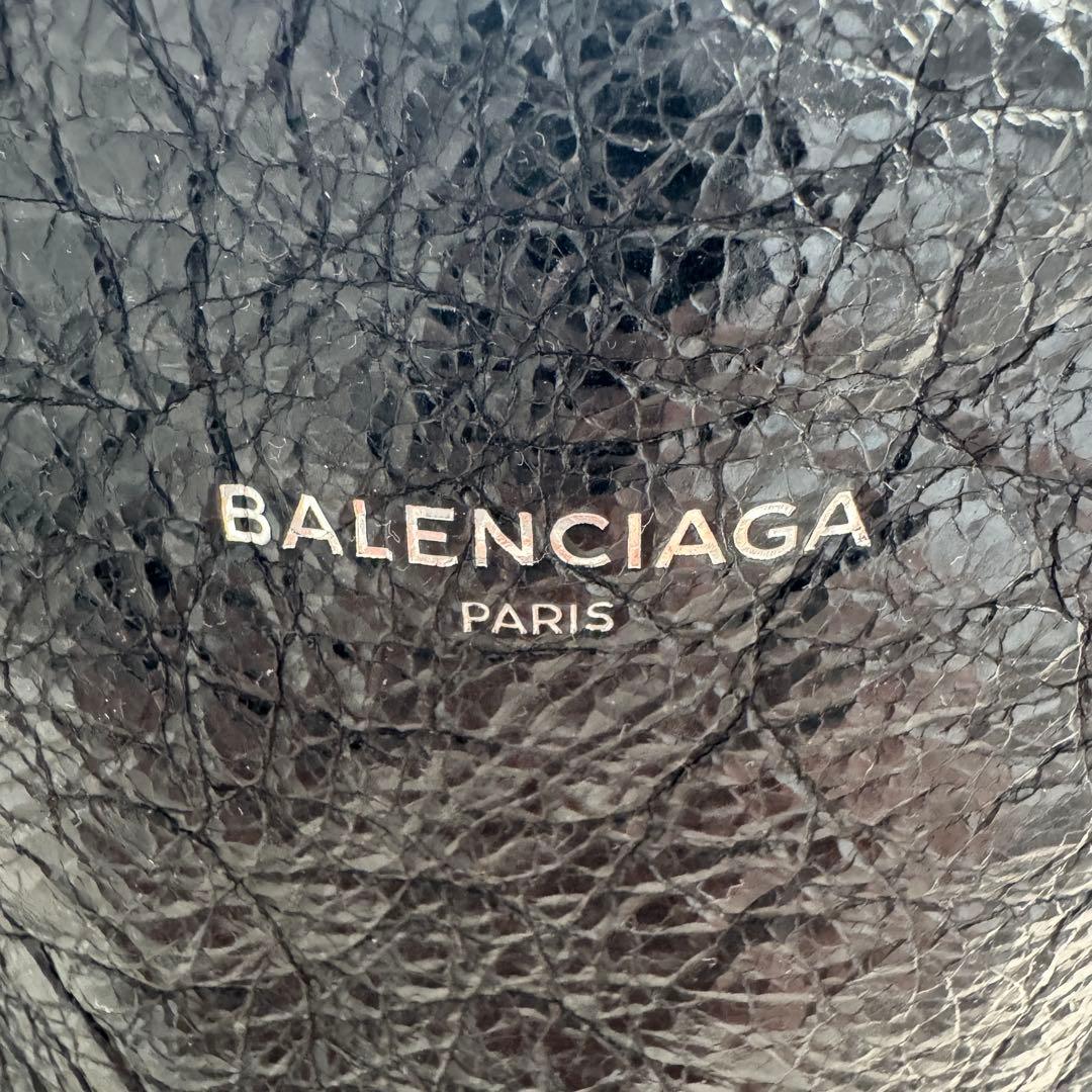 BALENCIAGA ネイビーカバス エクスクルーシブライン BLACK