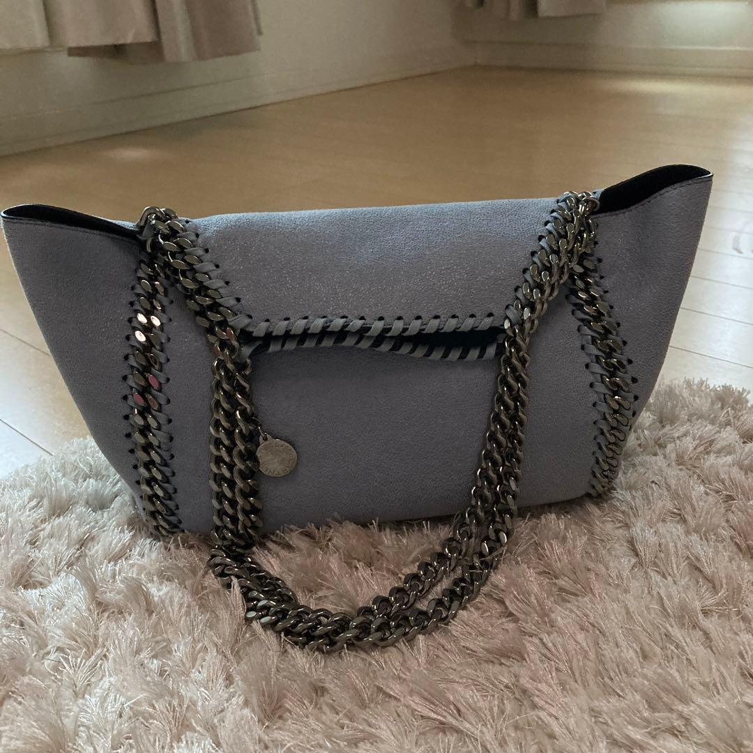 yakko0525⭐︎)ステラマッカートニーファラベラトート2wayポーチ付