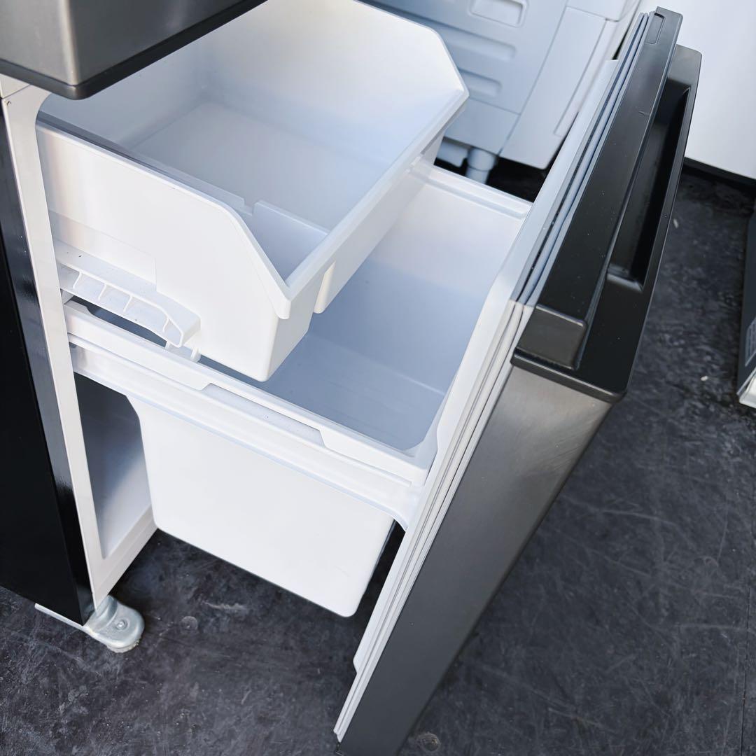 100運搬取付無料！シルバー純正AQUA2ドアコンパクト冷蔵庫！完動品超美品！