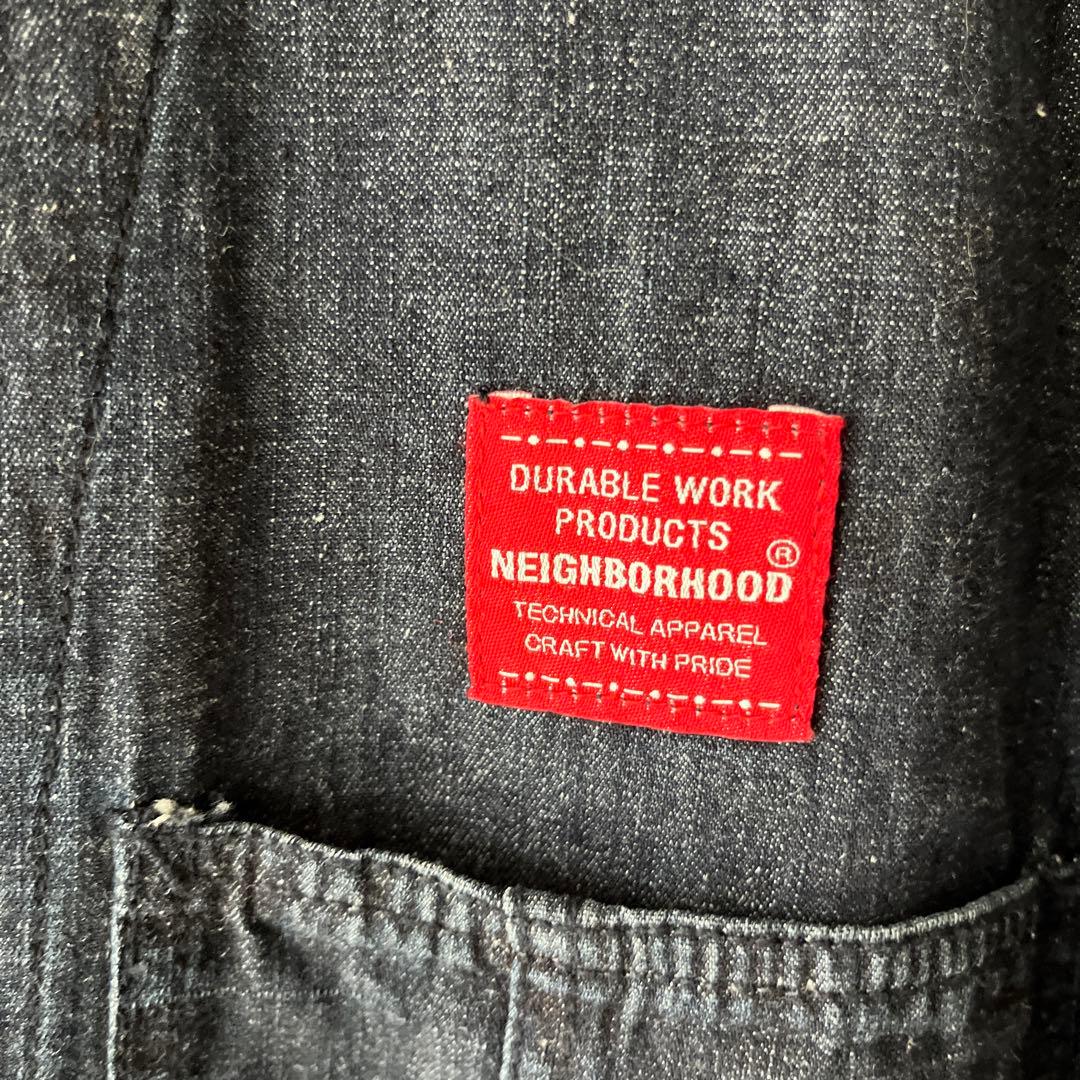 NEIGHBORHOOD ダークデニム カバーオール Lサイズ