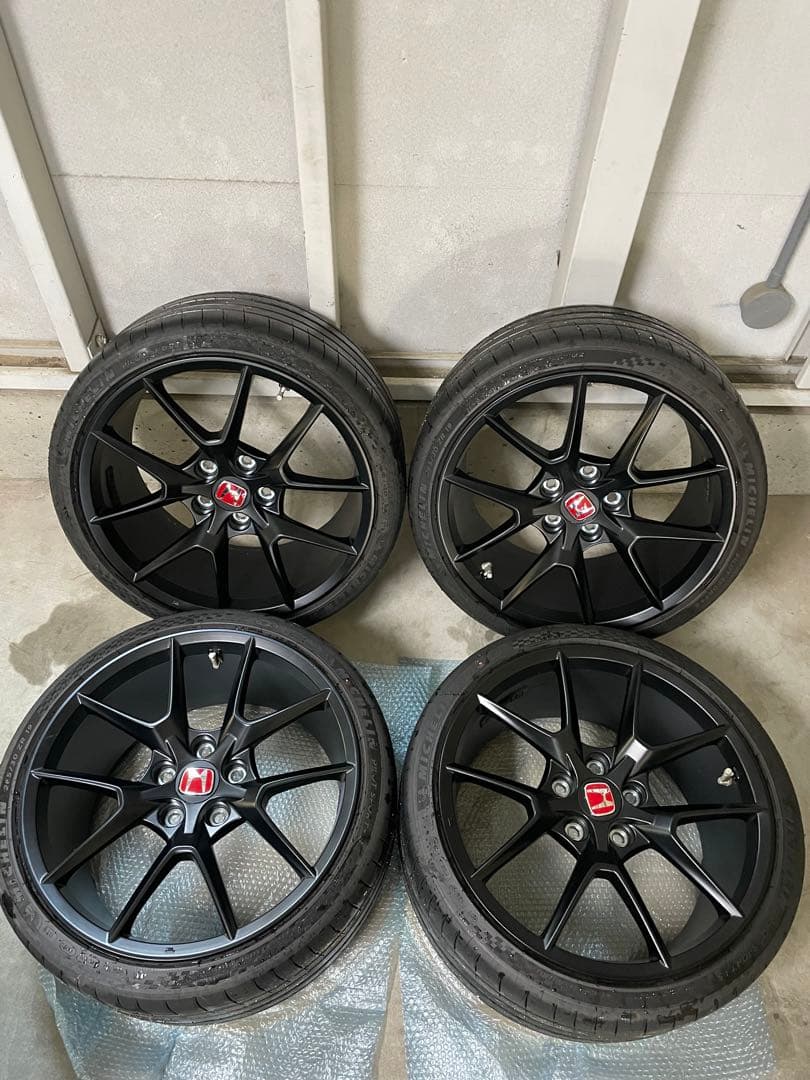 シビックタイプR FL5 純正ホイール＆タイヤセット 4本セット純正ナット付