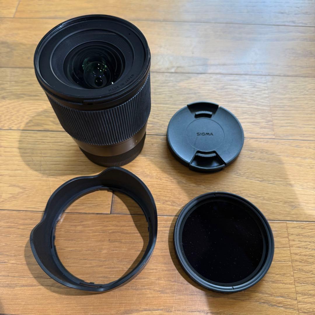 SIGMA 16mm F1.4 単焦点レンズ NDフィルター付