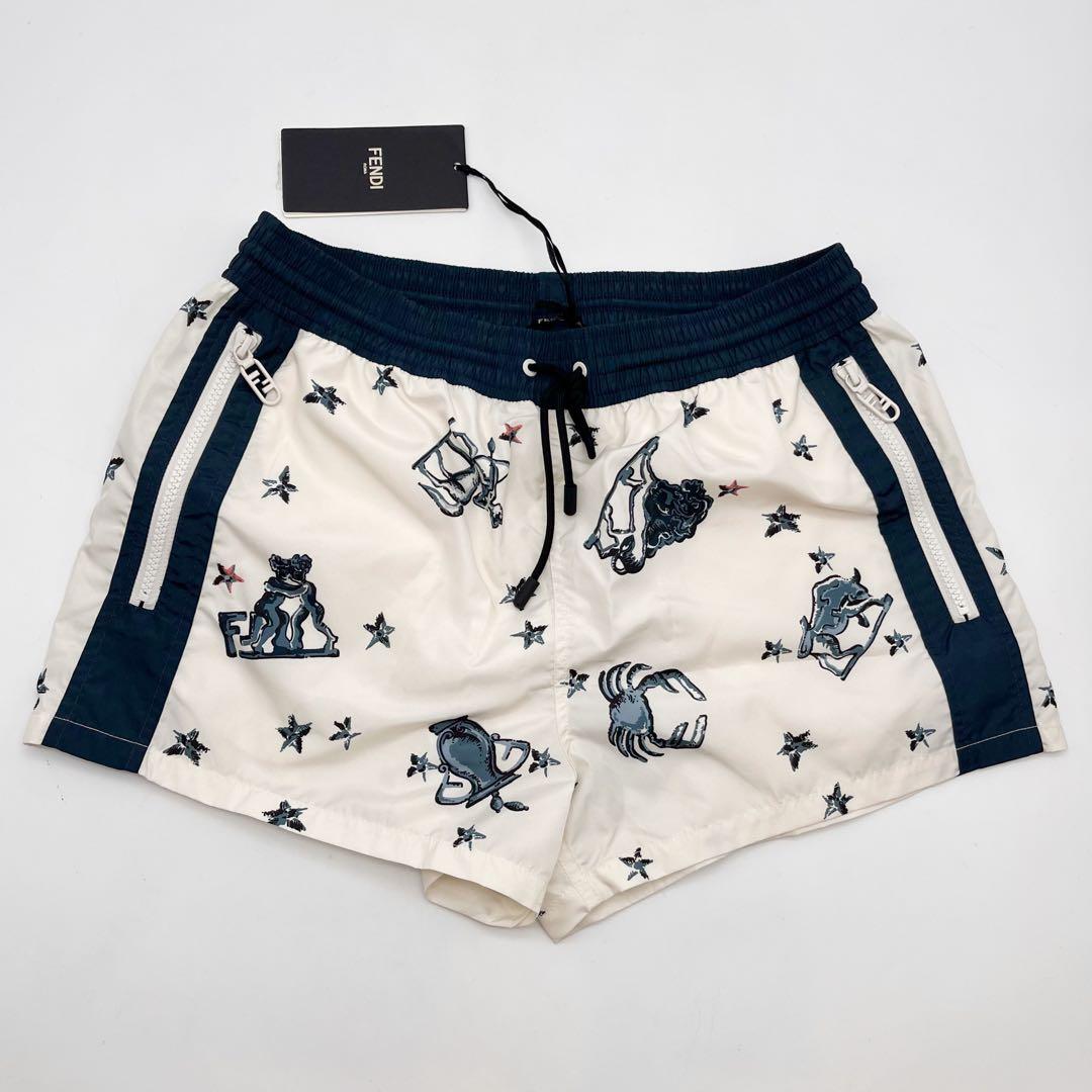 タグ付き未使用　FENDI フェンディ　ショートパンツ　スイムパンツ　メンズ　M