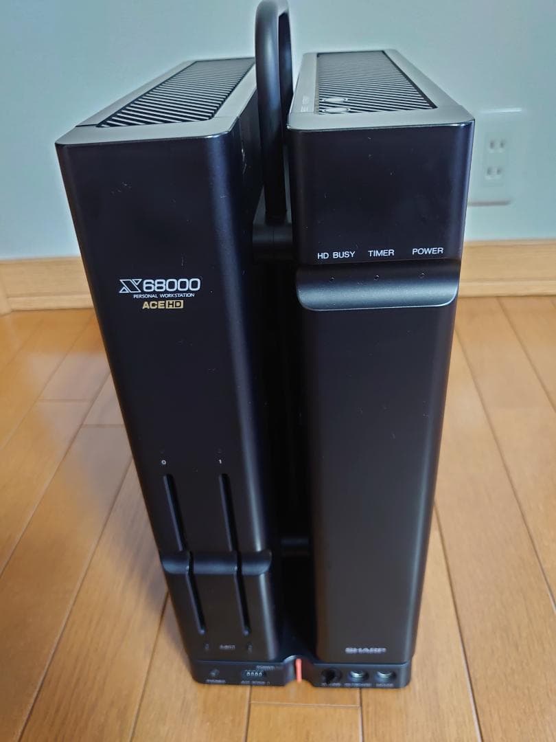 X68000ACE HD（CZ-611C-BK）　一式（全てジャンク）