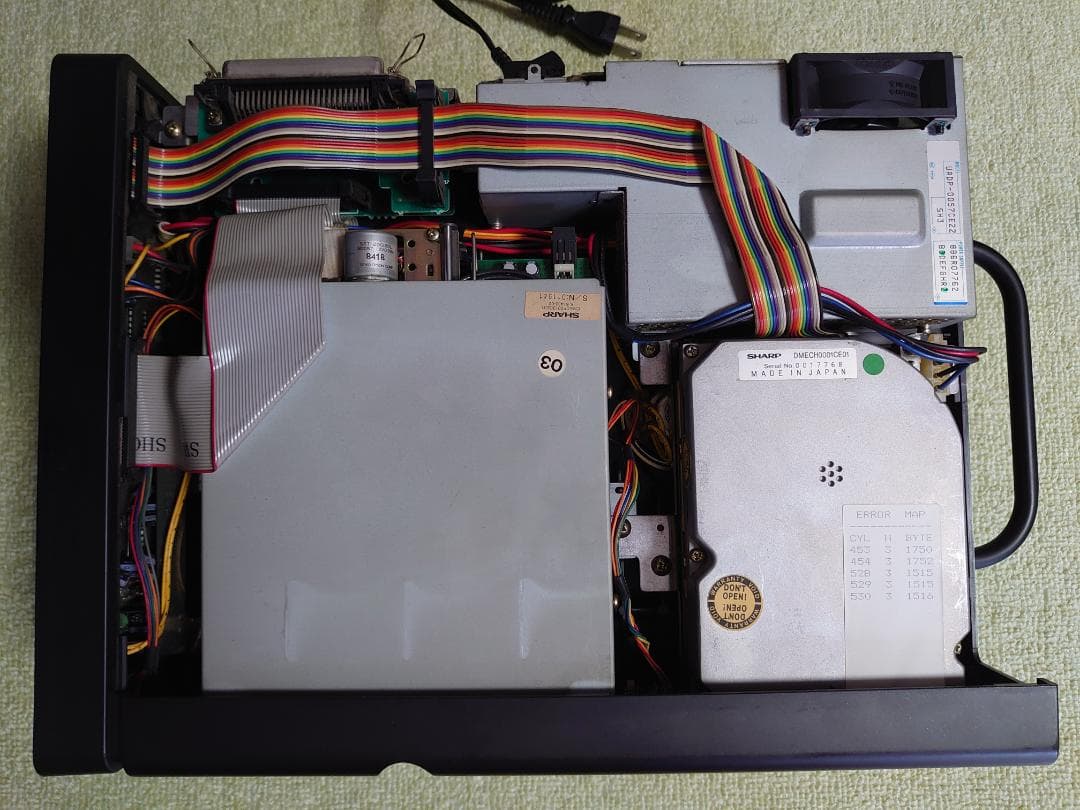 X68000ACE HD（CZ-611C-BK）　一式（全てジャンク）