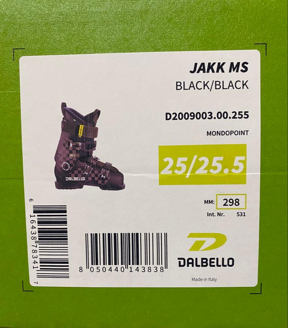 DALBELLO ILMORO JAKK 2022/ダルベロ 25-25.5cm