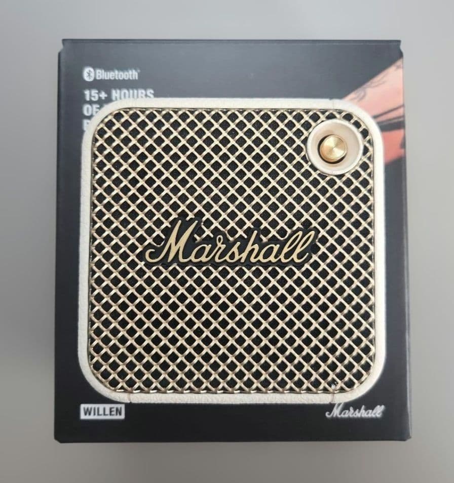 Marshall Willen ポータブルスピーカー Cream