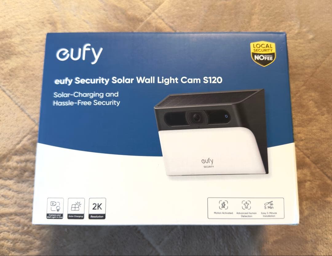 eufy S120 アンカー 防犯カメラ 未使用 防犯　玄関 センサーライト