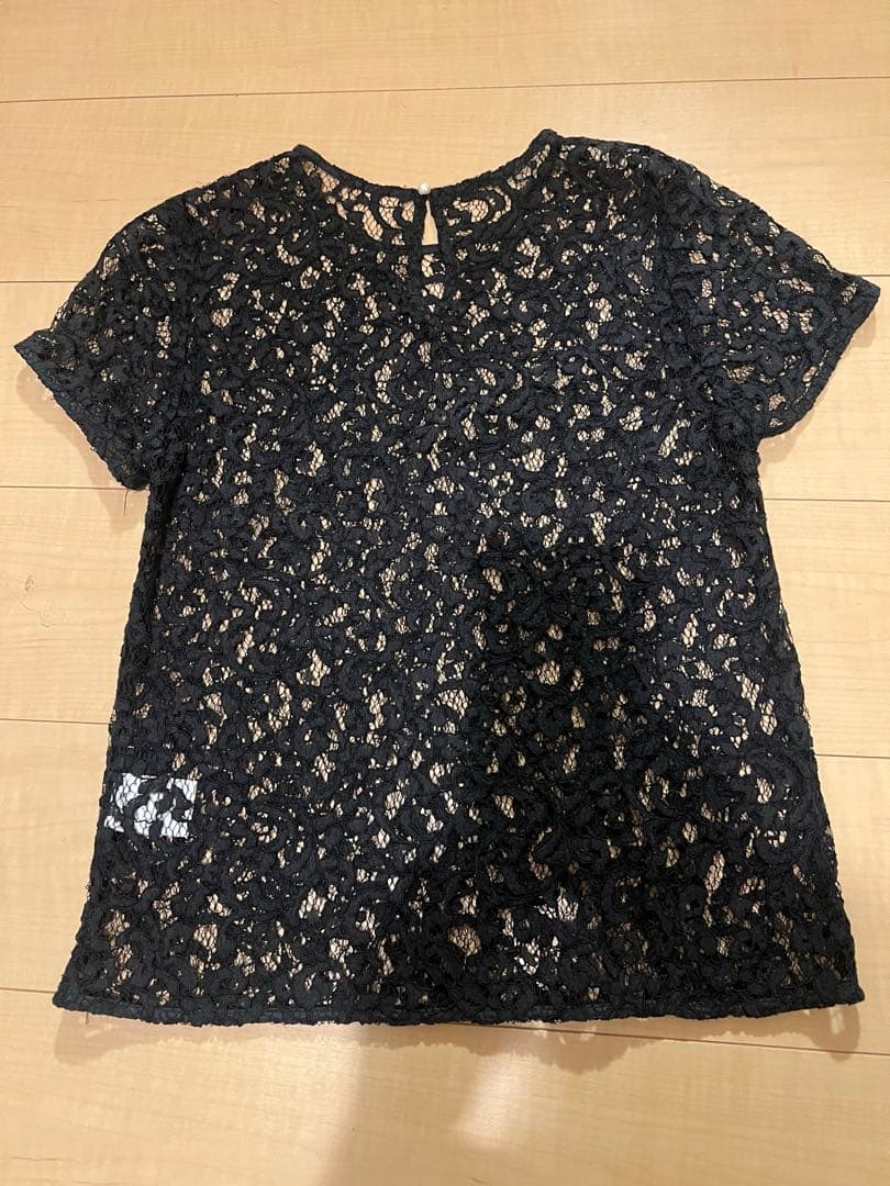 【美品】 ラグナムーン　ハイウエストワイドパンツドレス（黒）セット　S