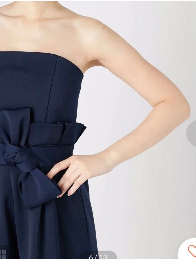 【美品】 ラグナムーン　ハイウエストワイドパンツドレス（黒）セット　S