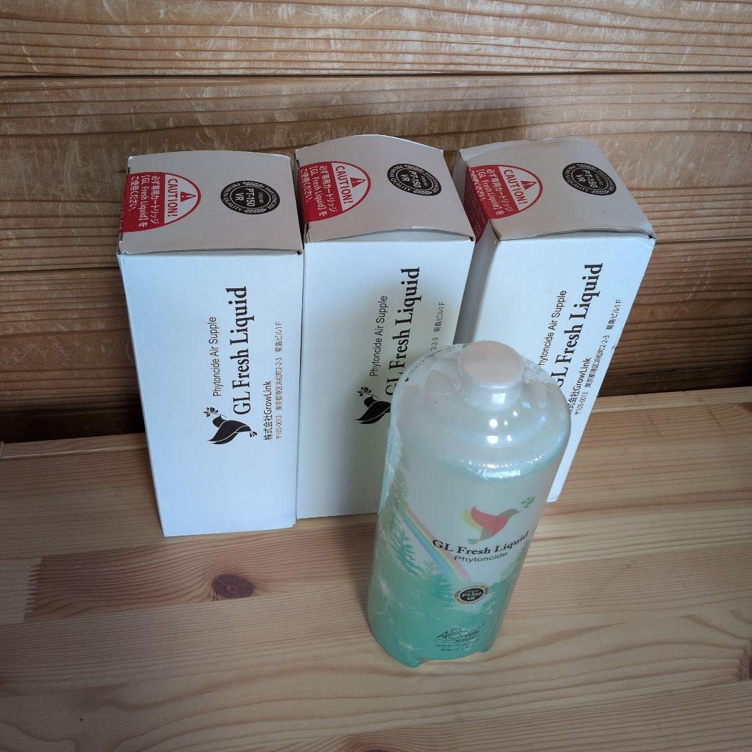 新品未開封　4本　GrowLink GL Fresh リキッド　イオンフレッシュ