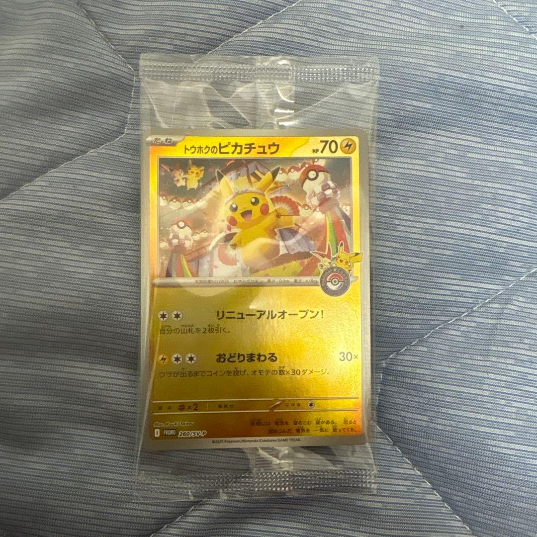 童*様 トウホクのピカチュウ　新品未開封