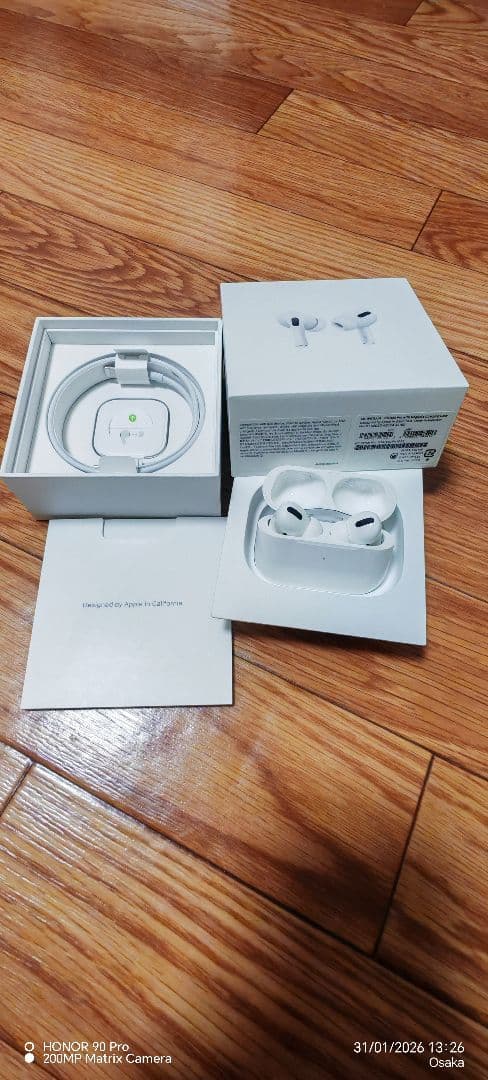AirPods Pro マグネット充電ケース付き完璧なプロセス