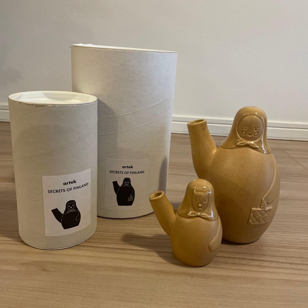 【新品未使用・送料込】Secrets of Finland 花瓶2個セット