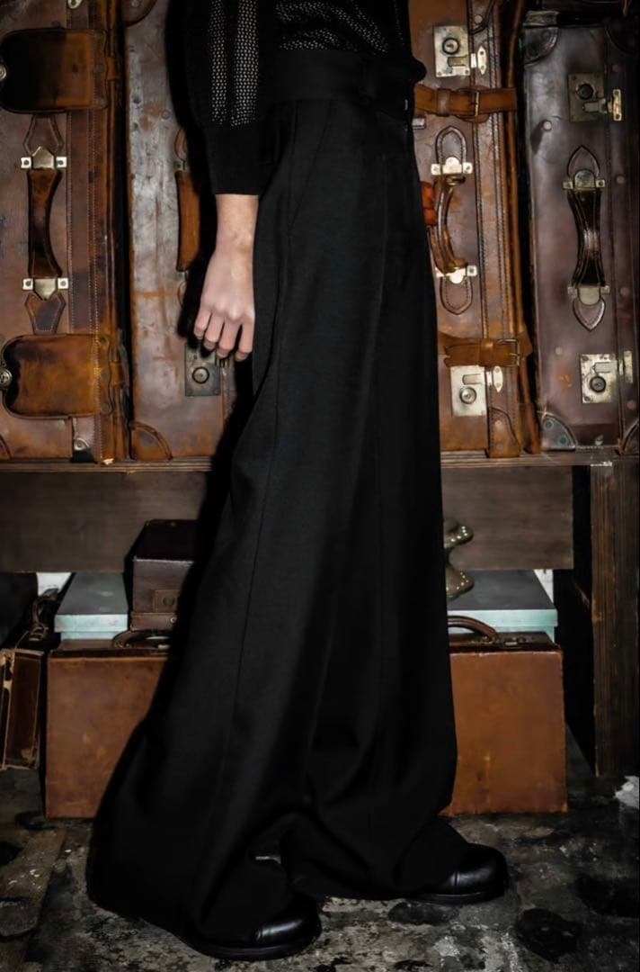 す*す様 shikitari フレア　スラックス