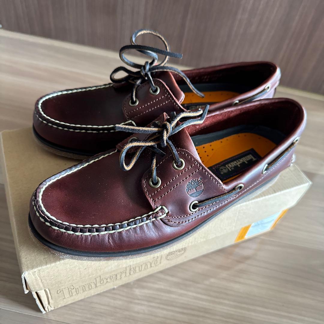 【新品】Timberland 2-Eye デッキシューズ （26cm）箱付き