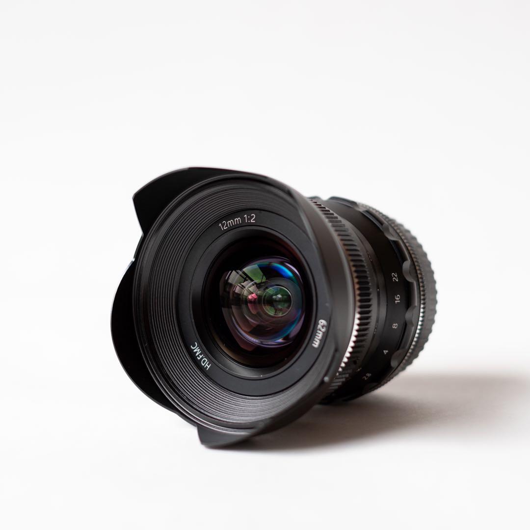 PERGEAR 12mm f2.0レンズ Fuji Xマウント 新品未使用