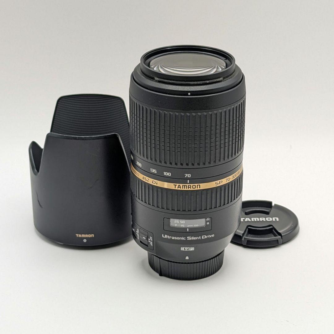 レンズ(ズーム) TAMRON SP 70-300mm F4-5.6 Di VC Nikon