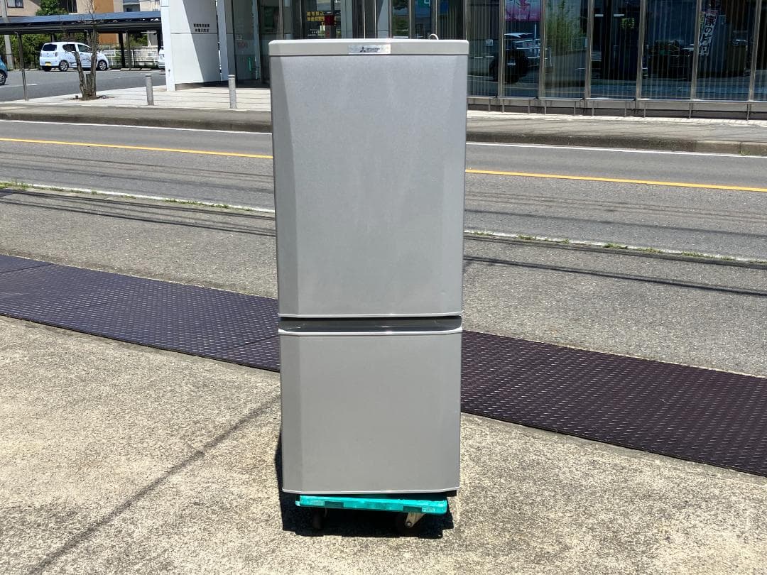 愛知岐阜/送料込★三菱 146L冷蔵庫 MR-P15A-S 2016年製