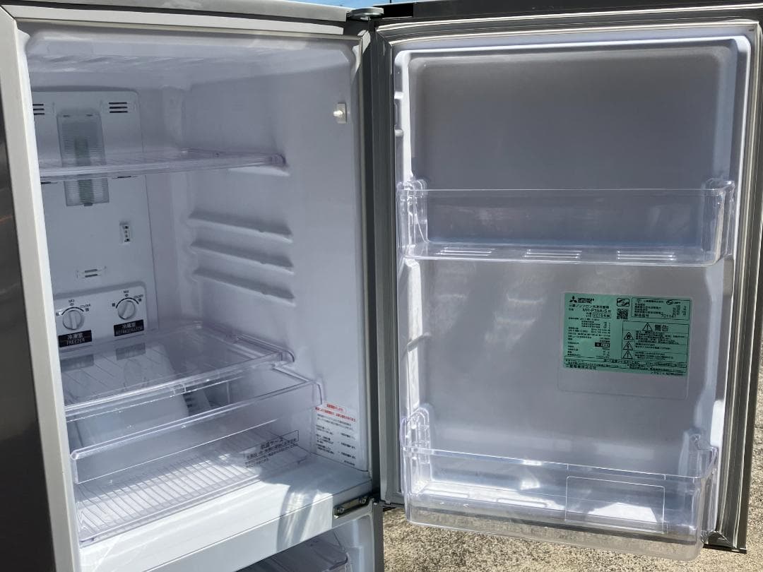 愛知岐阜/送料込★三菱 146L冷蔵庫 MR-P15A-S 2016年製