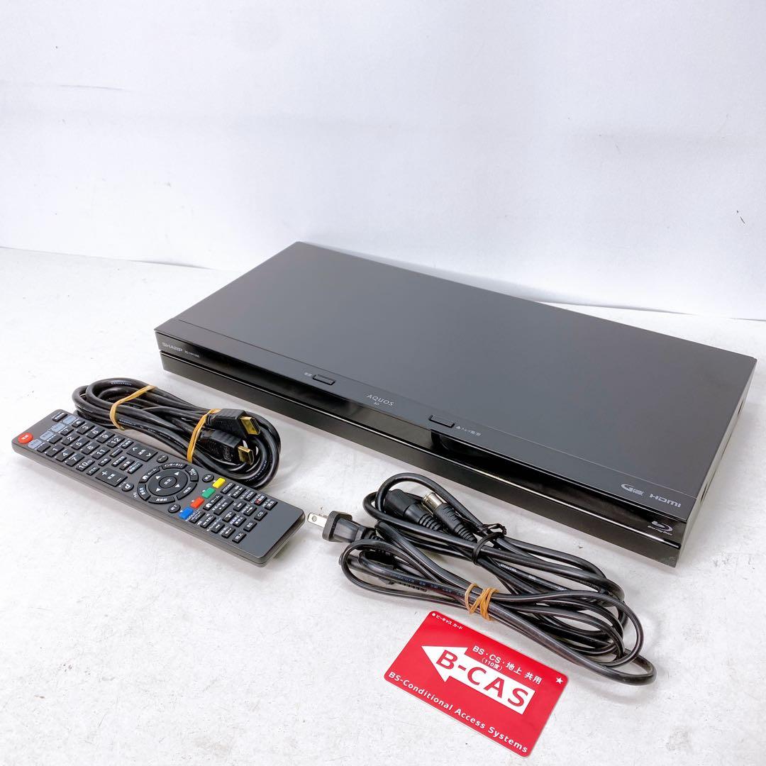 シャープ BDレコーダー　2番組録画　W録 BD-NW1000 1TB A299